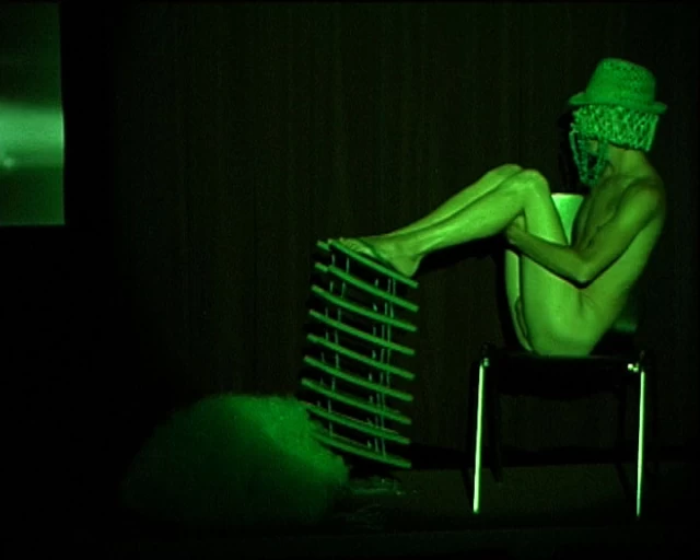 WLW as Green Lady performing
